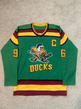 Mighty Ducks Charlie Conway Captain Jersey